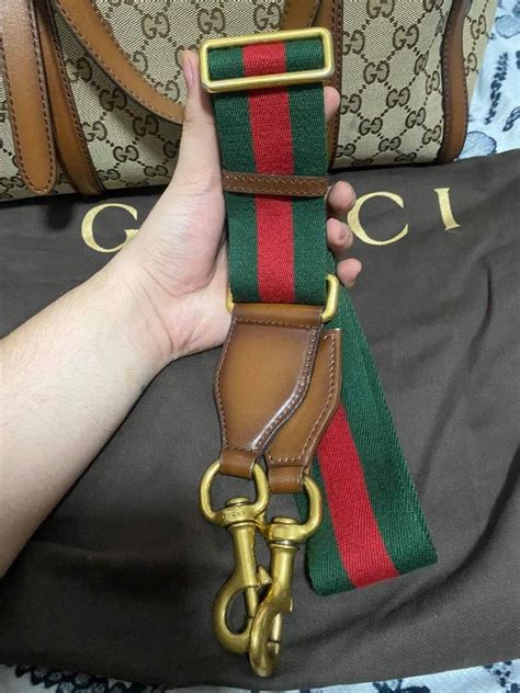 gucci bag signature strap|gucci bag strap only.